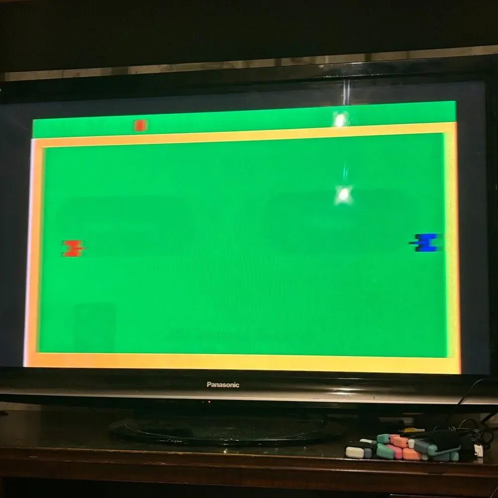 Combat Text Label - Atari 2600 - Cartridge Only - Tested & Works